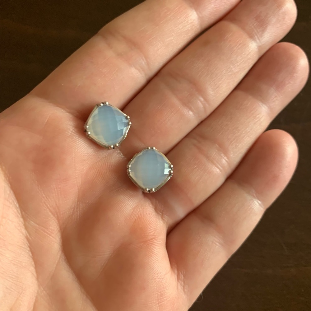 Chalcedony tacori Earrings
